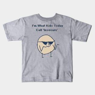 Insecure - 1bit Pixelart Kids T-Shirt